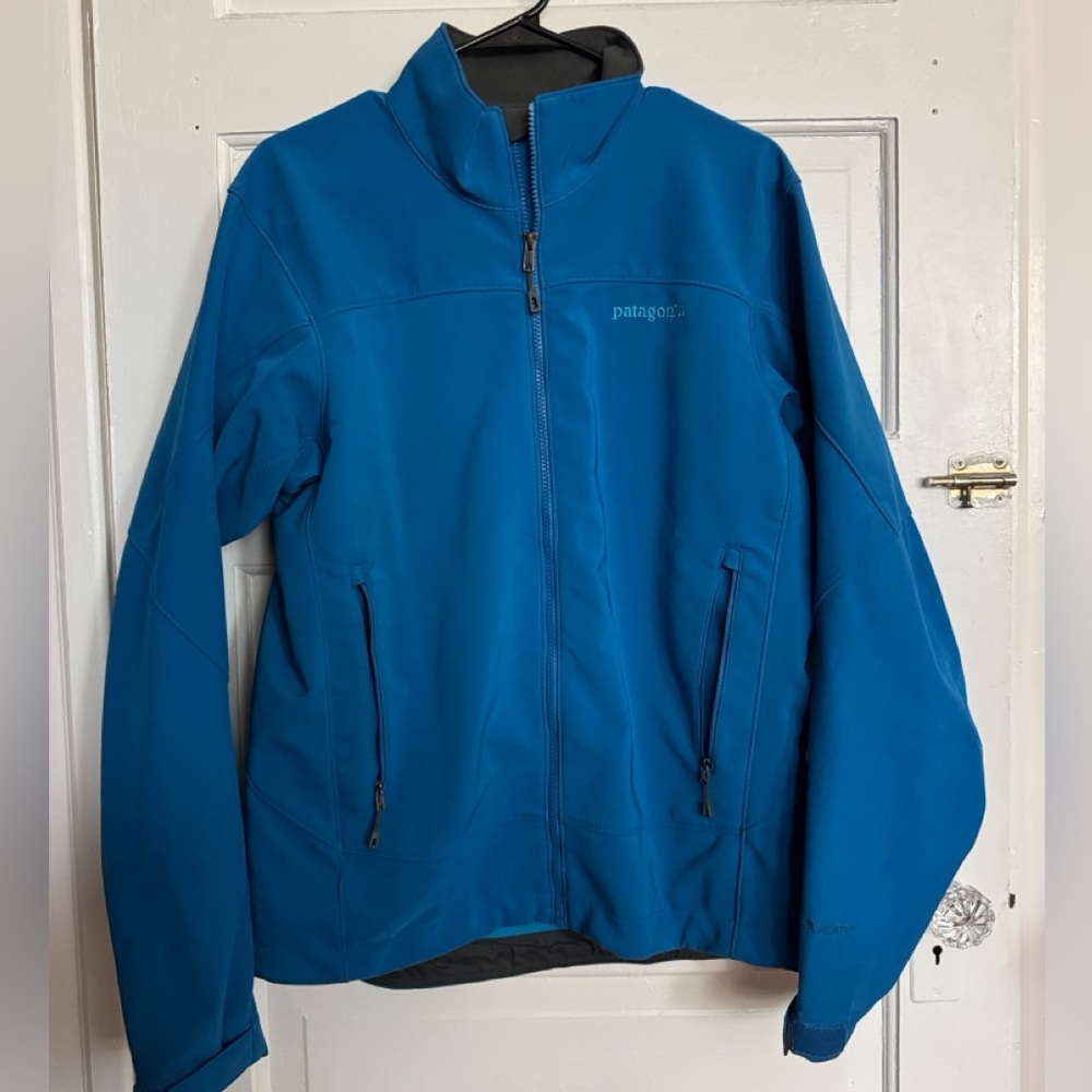 Patagonia Men's Vibrant Blue Soft Shell Adze Jacket